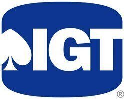 Het logo van casino software provider IGT