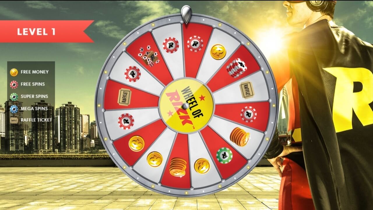 Rizk casino Wheel 