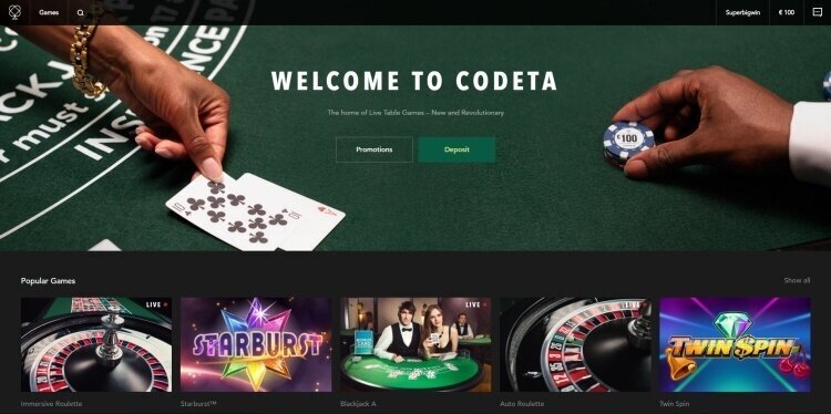 Codeta casino review 