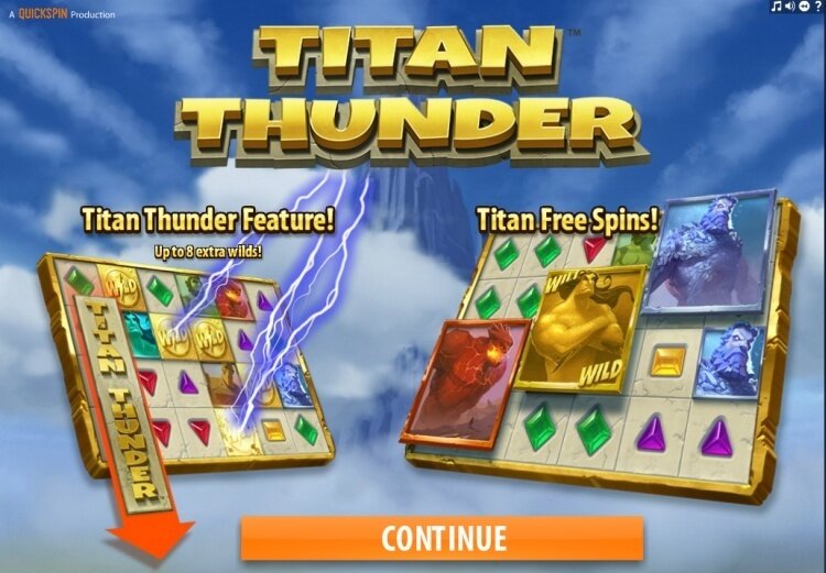 Titan Thunder gokkast quickspin