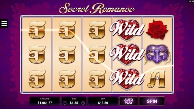 secret-romance mystery symbol win