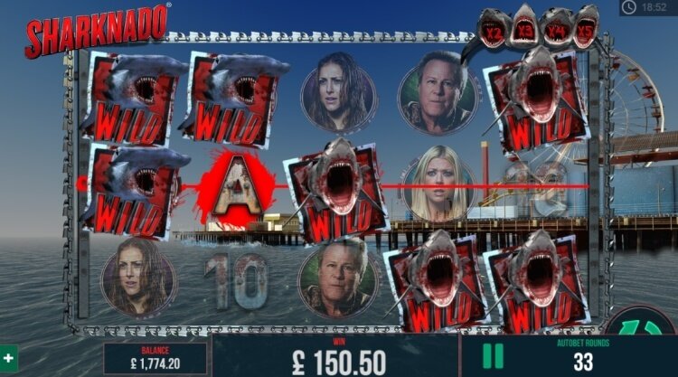 Sharknado gokkast review pariplay big win