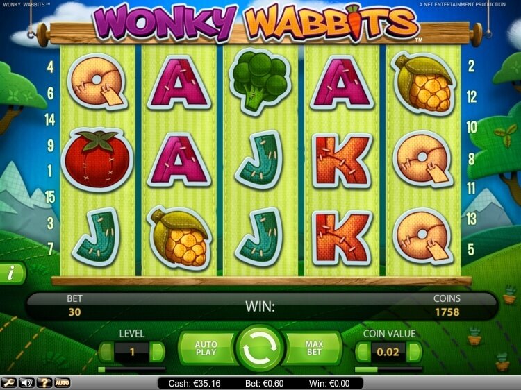 Wonky Wabbits Netent gokkast review