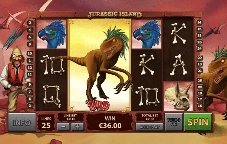 Jurassic Island Playtech gokkast big win 2