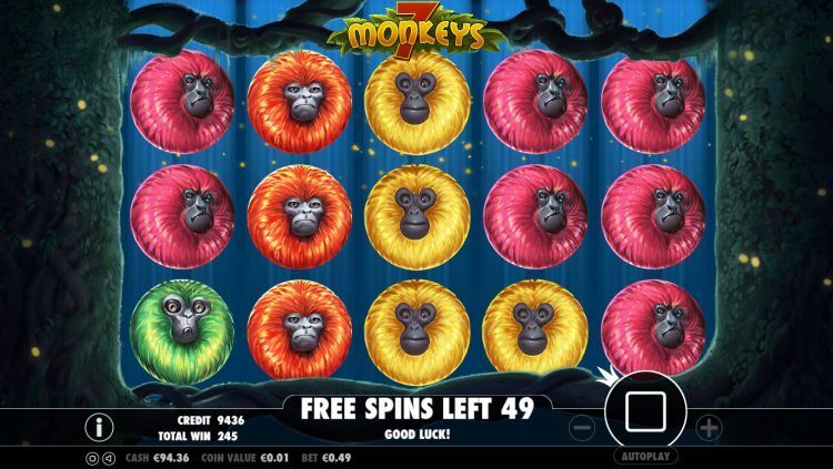 7 monkeys pragmatic play gratis spins bonus