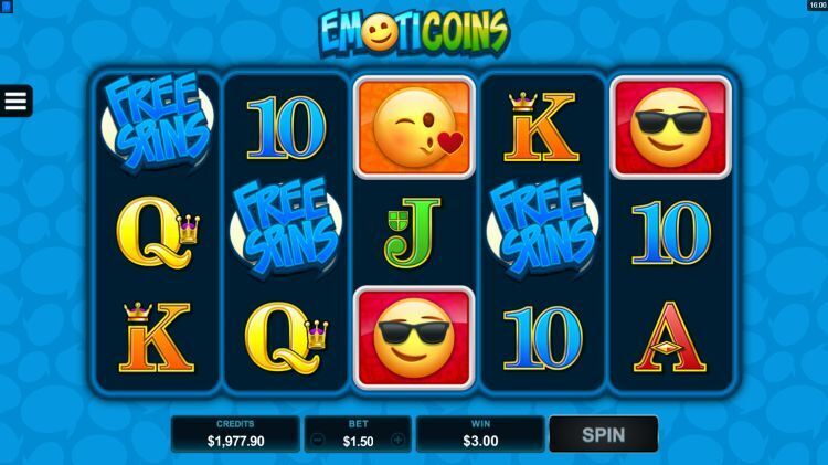 Emoticoins microgaming gratis spins bonus