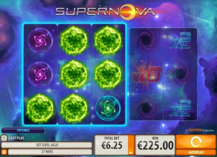 Supernova-slot super bin win