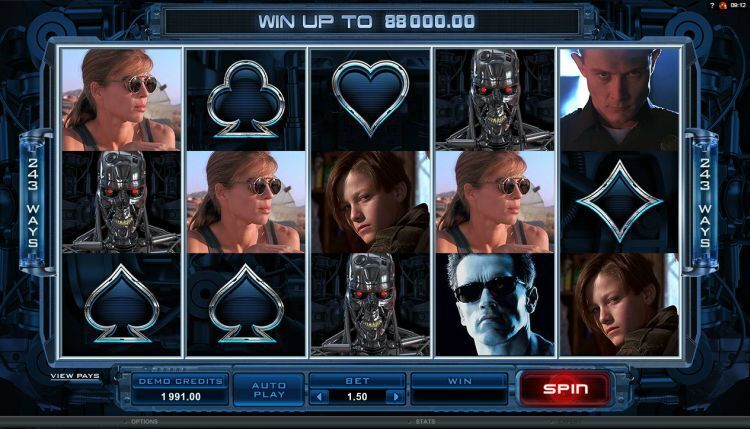 Terminator 2 microgaming