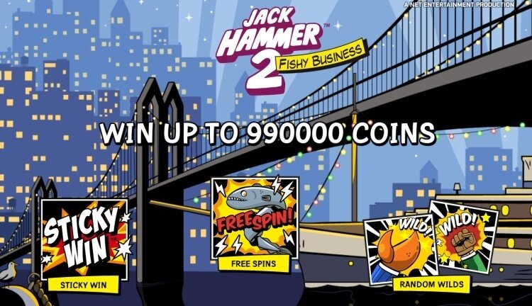 jack hammer 2 gokkast netent speluitleg