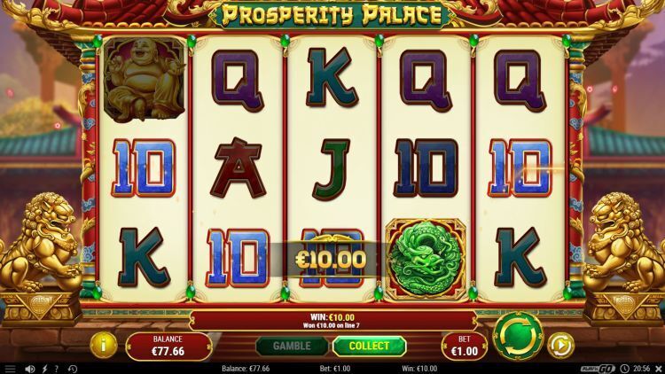 Prosperity Palace Play'n GO win
