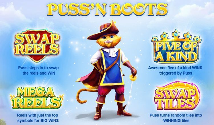 Puss'n Boots Slot Bonussen