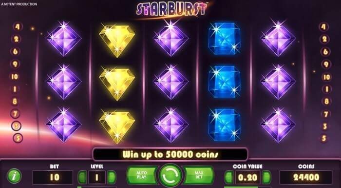 Slot Review van Starburst 