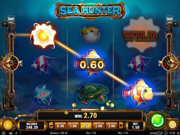 sea hunter slot review play 'n go 2