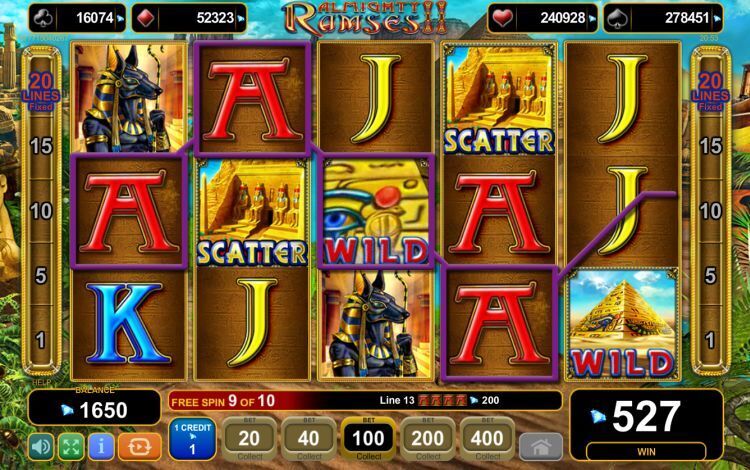 Ramses II slot