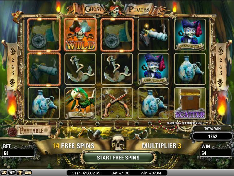 Ghost Pirates netent review