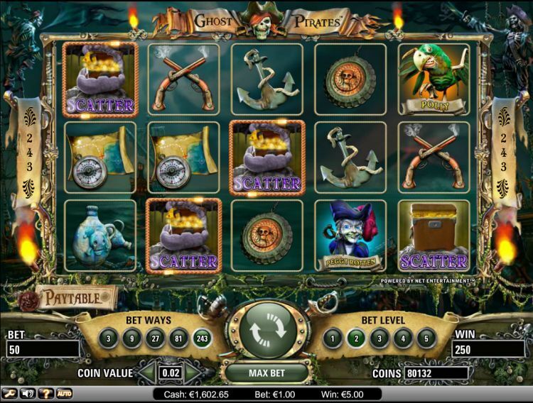 Ghost Pirates netent review