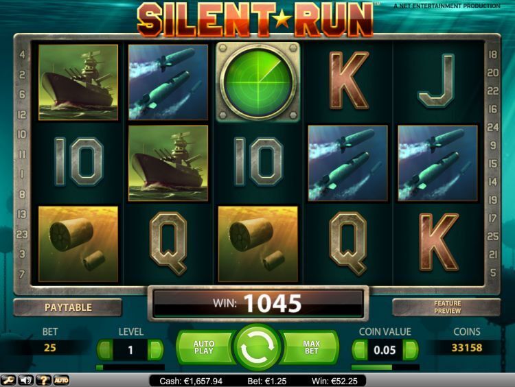 Silent run review netent 