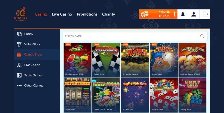 Oranje Casino review 