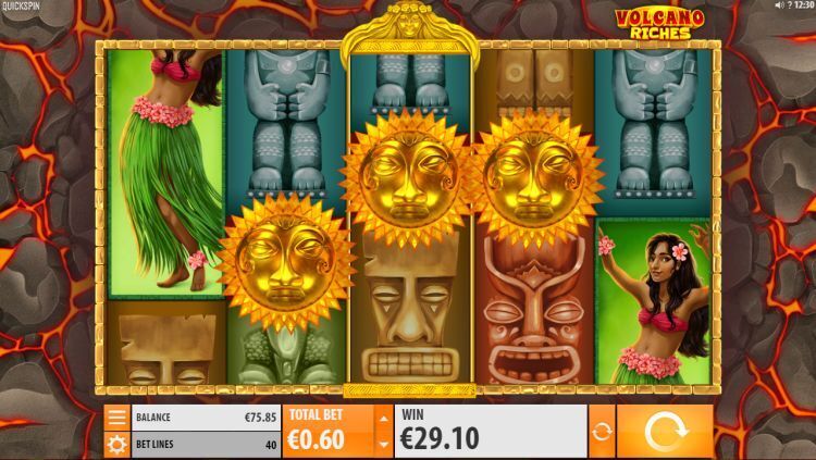 Volcano Riches slot quickspin review