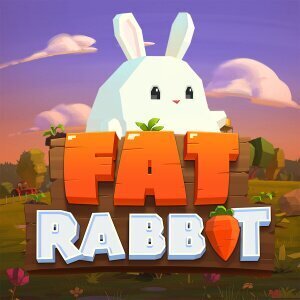 Logo van de fat rabbit video slot van push gaming