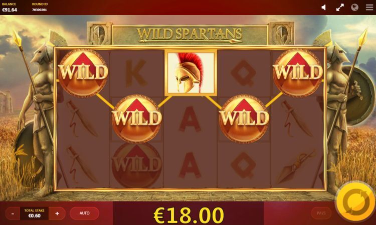 Wild Spartans slot review Red Tiger