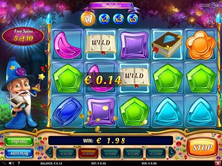 Wizard of Gems Play n go 