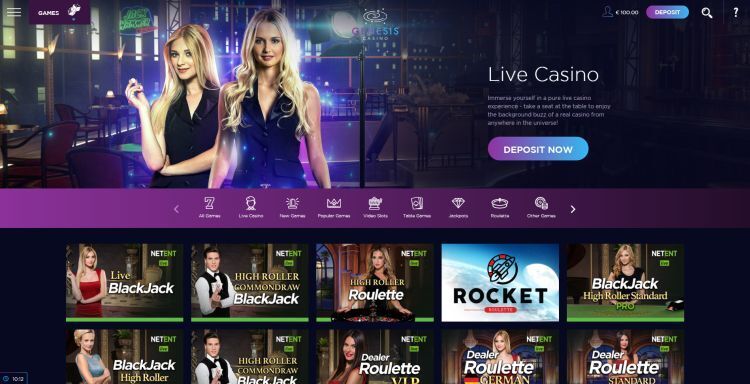 Genesis casino review live casino