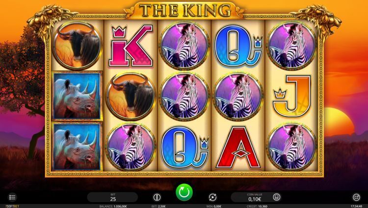 The King slot isoftbet