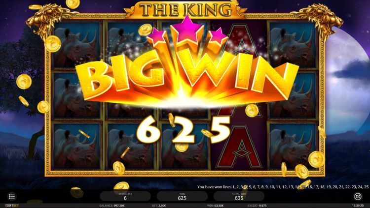 The King slot isoftbet bonus