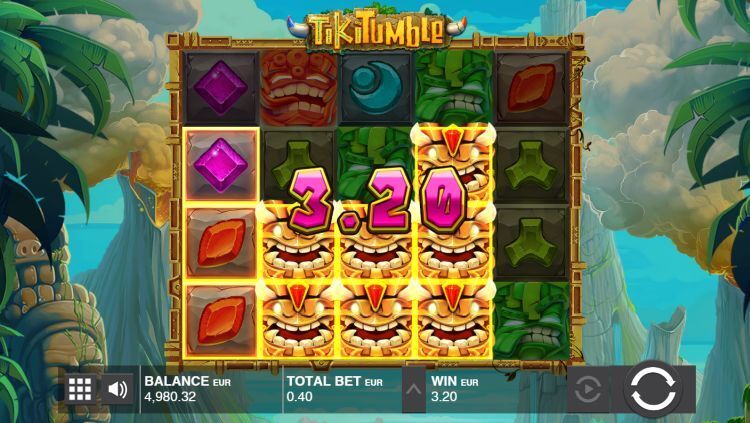 Tiki Tumble push gaming