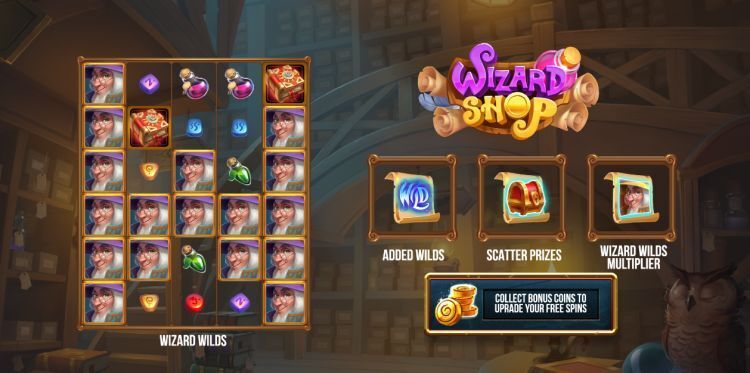 Wizard Shop Push Gaming 
