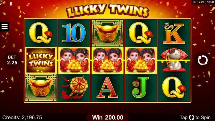 Lucky Twins slot big win