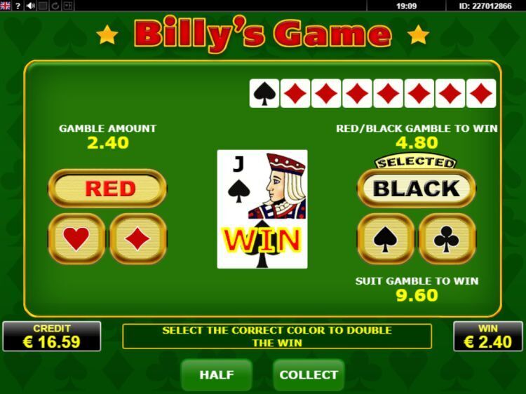 Billy's Game Slot
