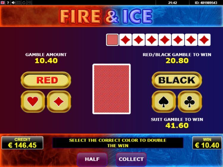 Fire and Ice gokkast amatic gamble