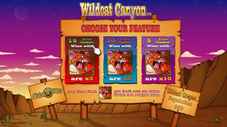 Wildcat canyon slot review 