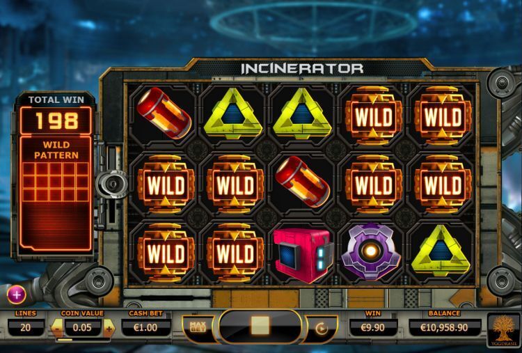 incinerator yggdrasil slot review