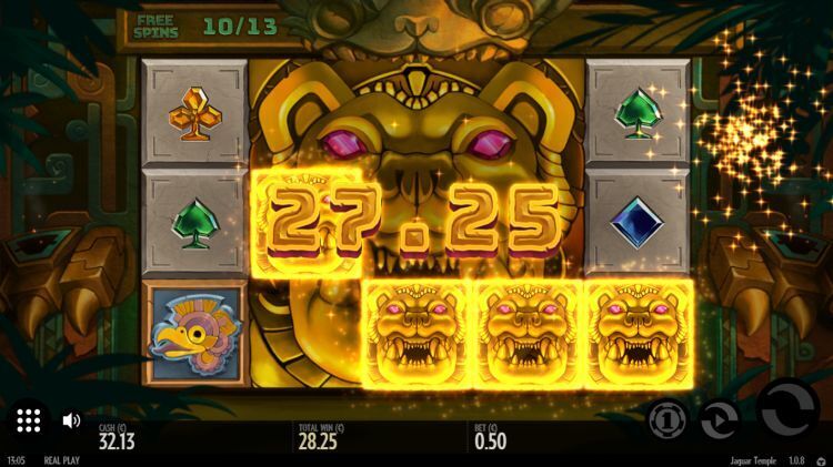 Jaguar Temple Thunderkick slot big win