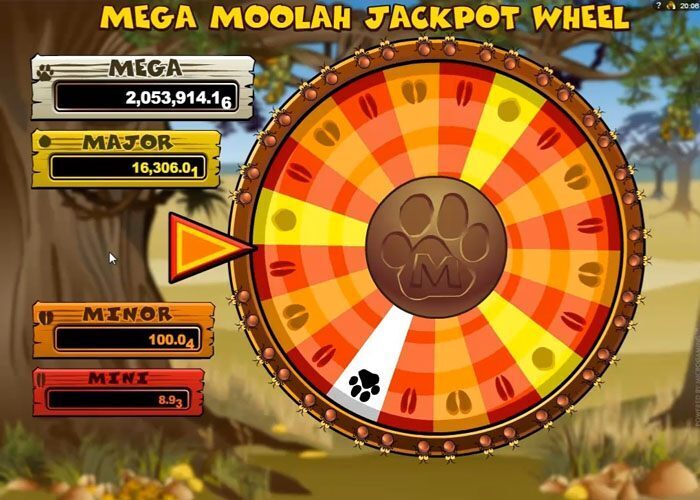 Progressieve jackpot slot Mega Moolah