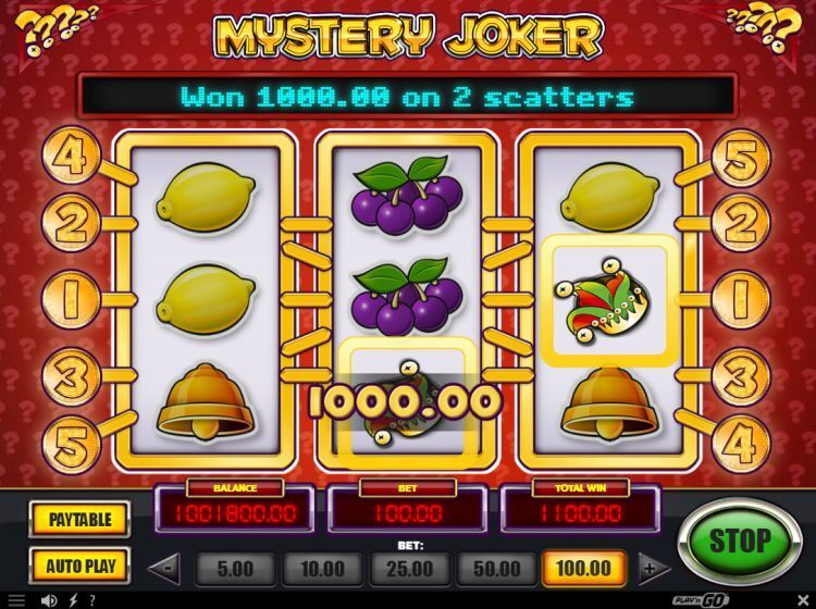 mystery-joker gokkast play n go bonus feature