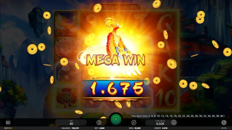 Mystery of Long Wei slot review isoftbet