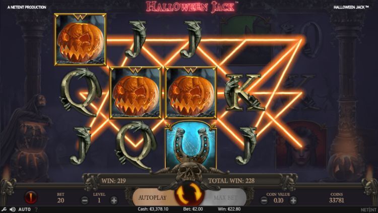 Halloween Jack slot review netent