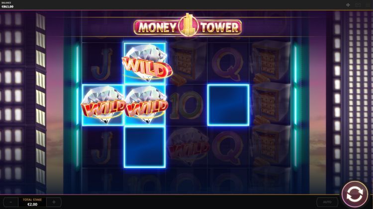 Money Tower Slot wild feature