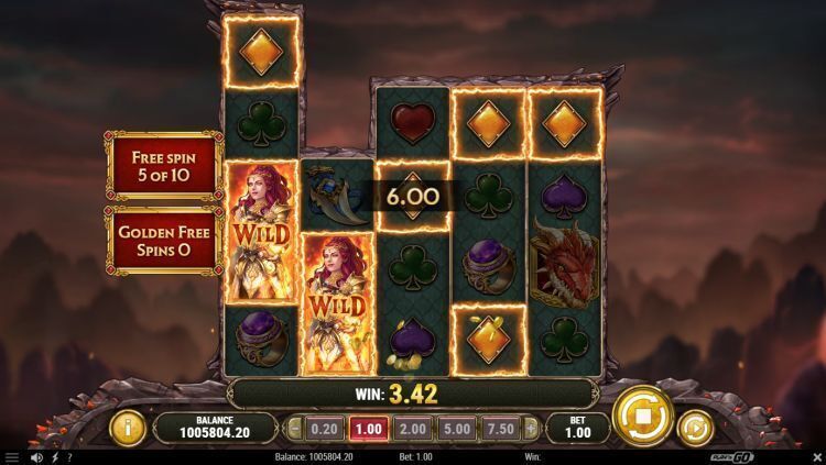 dragon-maiden-slot review play n go win bonus