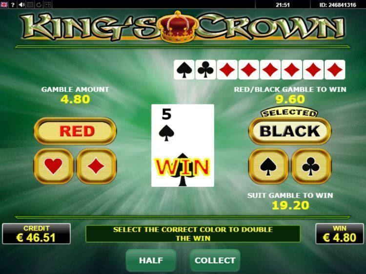 King's Crown Amatic slot review