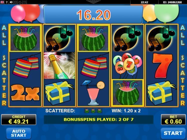 Party Time Amatic slot 