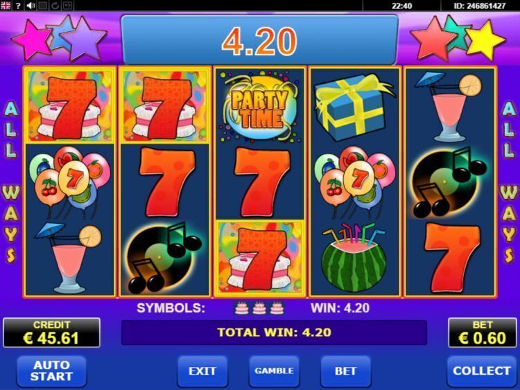 Party Time Amatic slot review