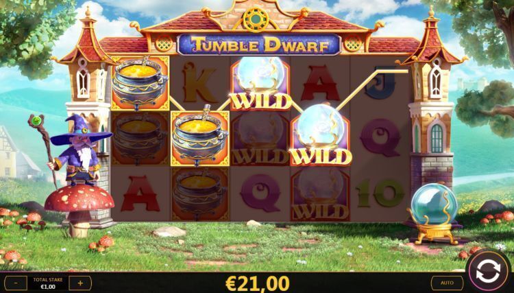 Tumble Dwarf slot review big win