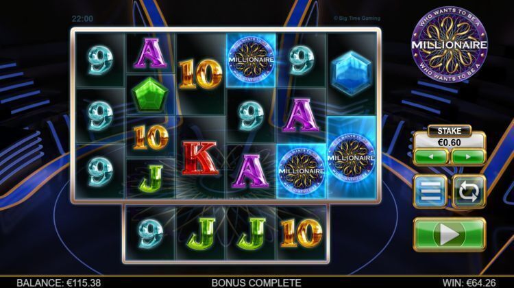 Who Wants to be a millionaire slot review 