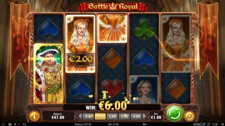 Battle Royal play'n GO slot review win