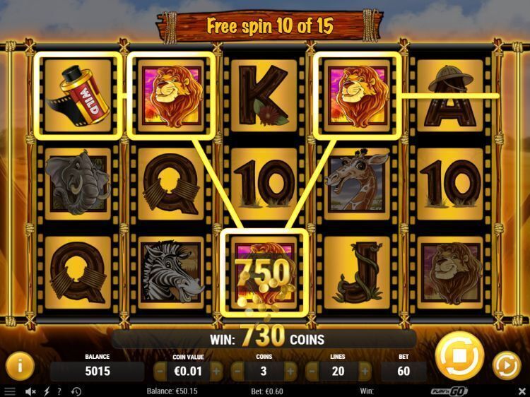 Photo safari slot review free spins